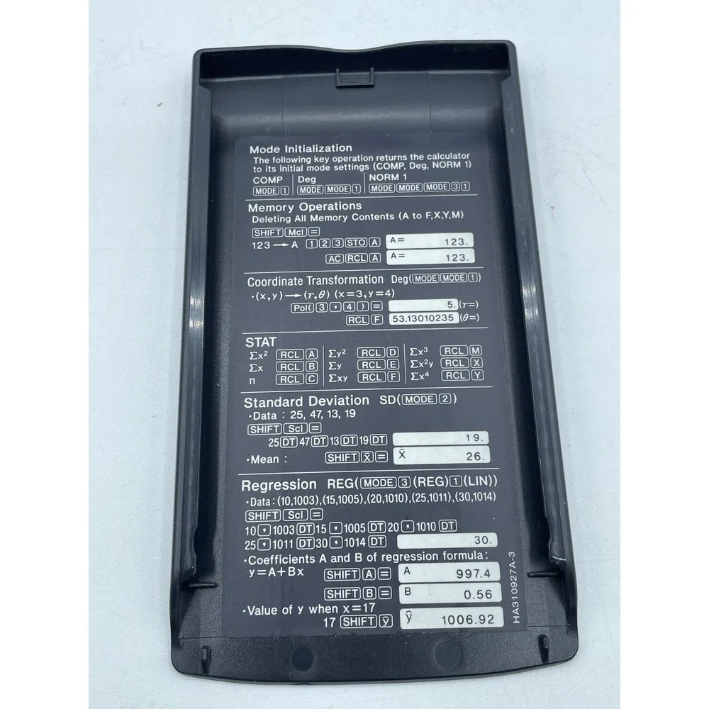 Casio FX-300W SVPAM 2 Way Scientific Calculator Display Solar Battery Powered
